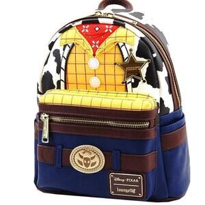 Loungefly Disney Parks PIXAR Toy Story Woody Cosplay Mini Backpack